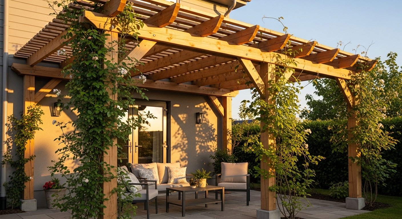 25 Fun Attached Pergola Ideas Diy You Need to See