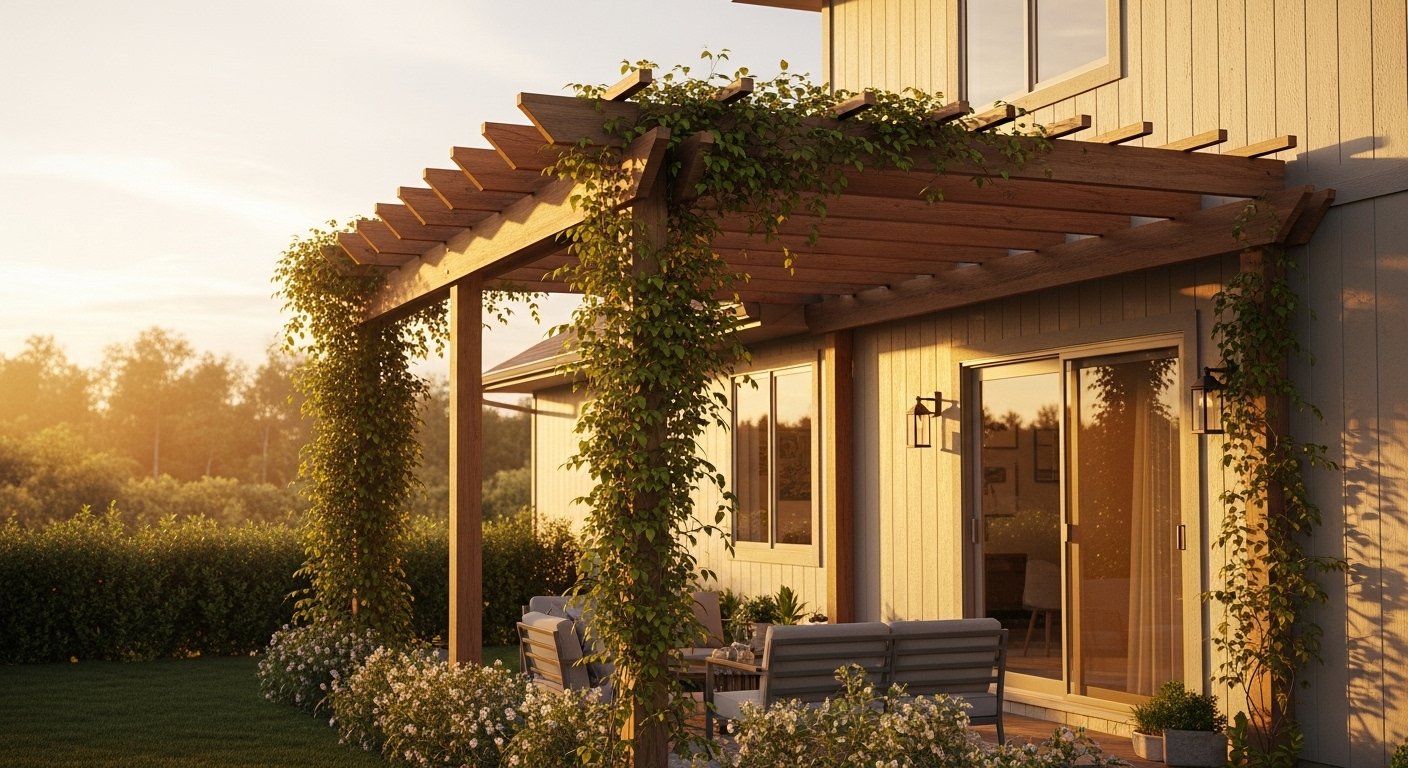 15 Easy Attached Pergola Ideas On A Budget You Will Love