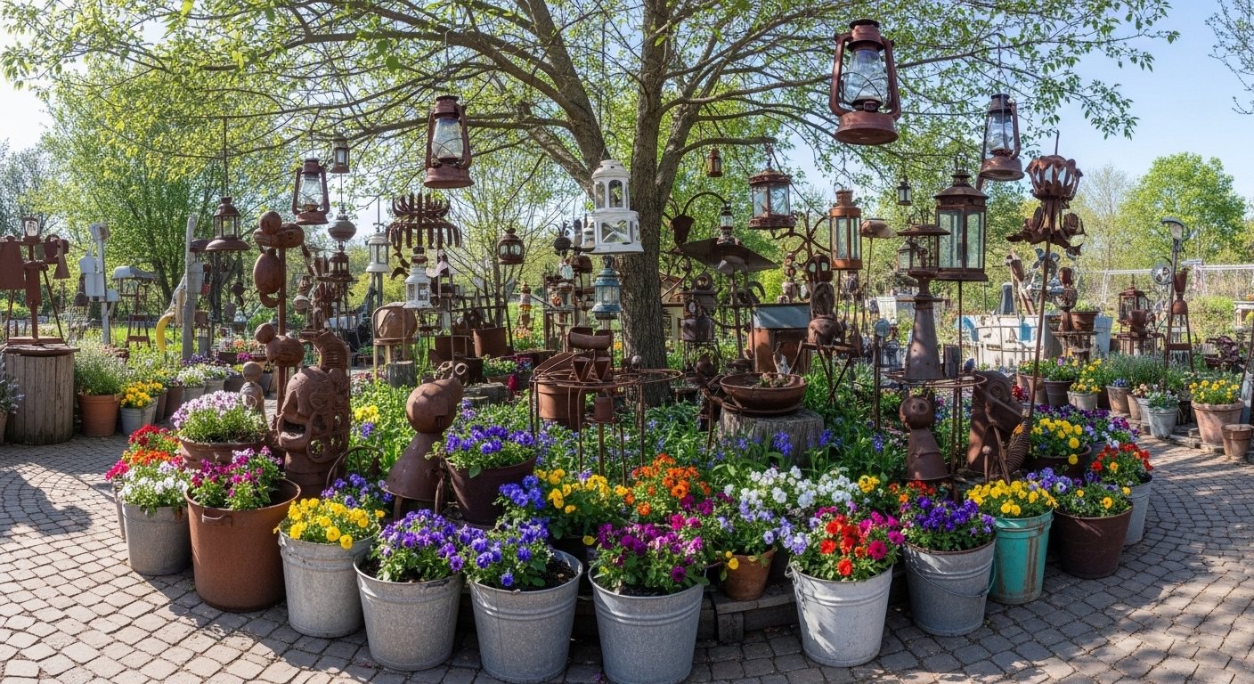 25 Top Junk Garden Decor Ideas That Look Stunning