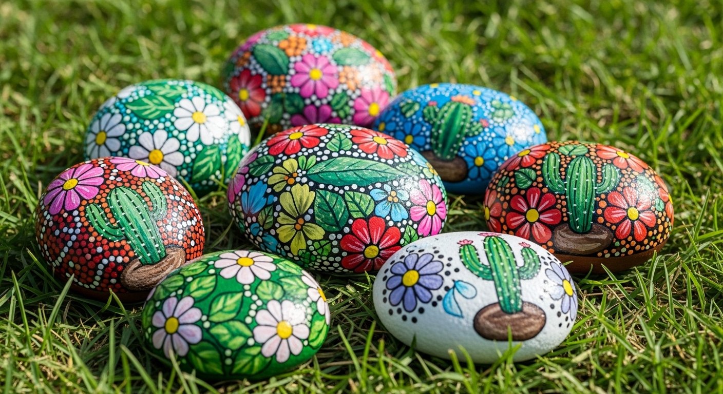 10 Cool Garden Rock Painting Ideas Diy for Every Style