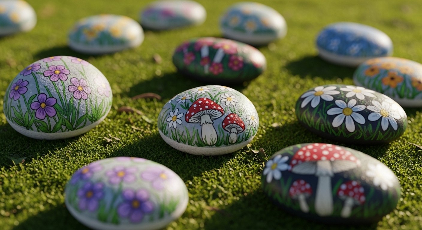 20 Easy Garden Rock Painting Ideas Aesthetic for Any Home