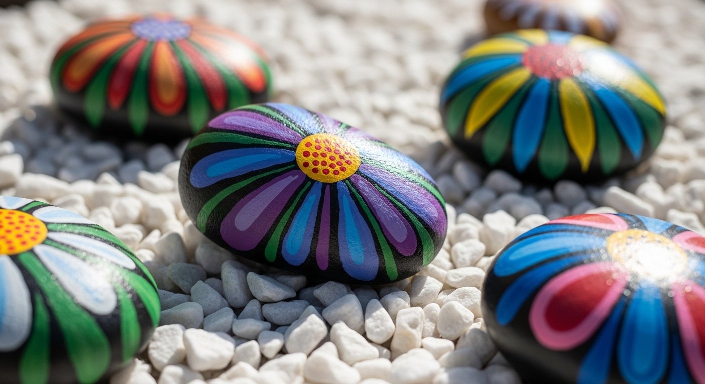 25 Fun Garden Rock Painting Modern You Need to See