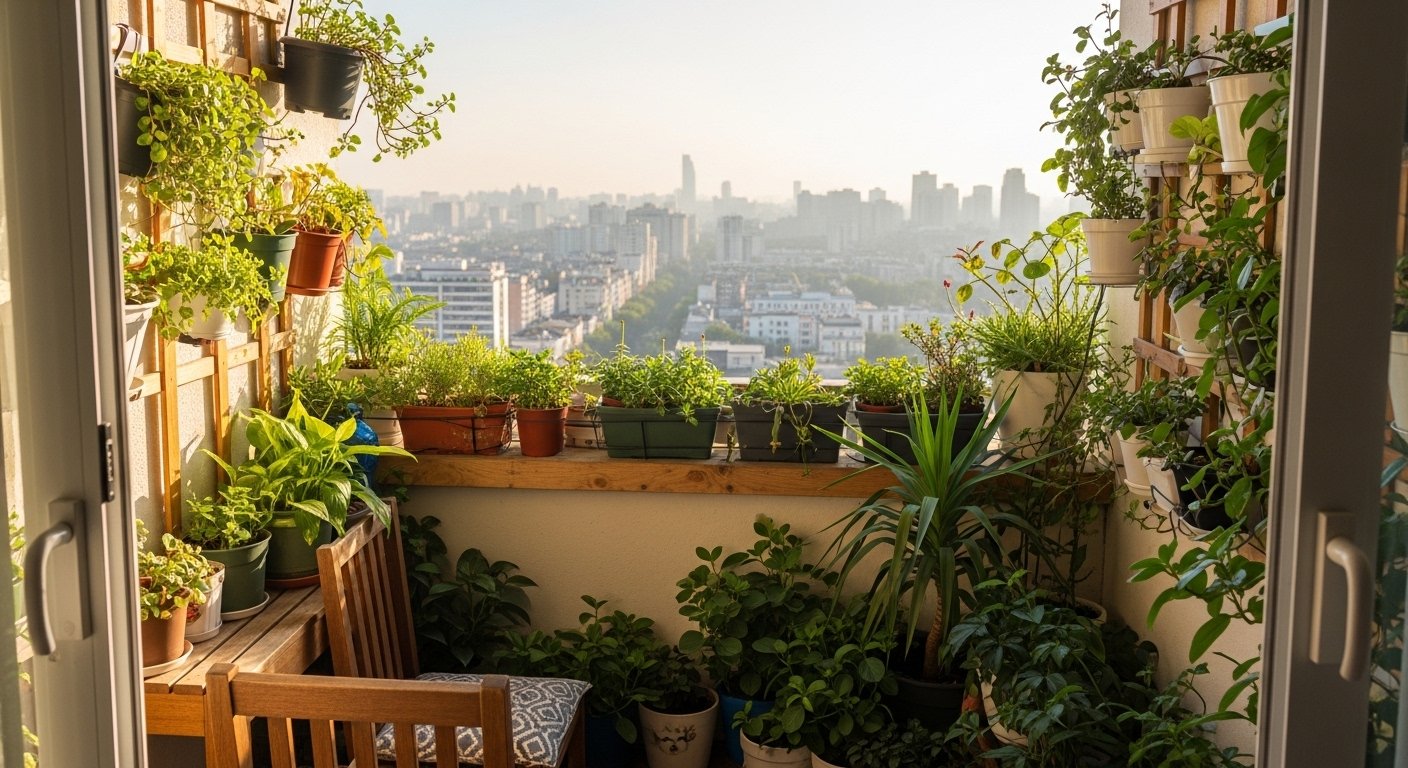 12 Cool Small Balcony Garden Ideas on a Budget