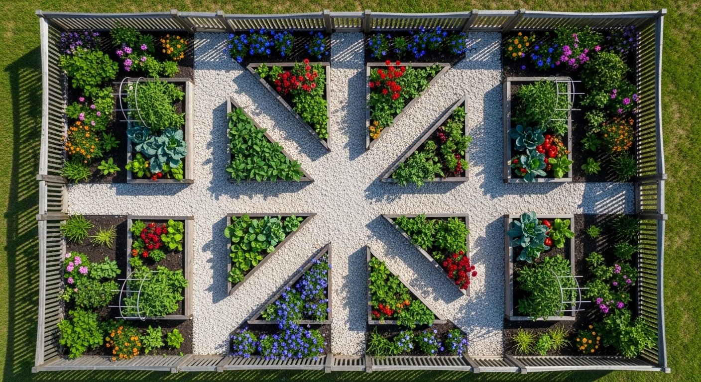 12 Cool Small Garden Plans Layout on a Budget