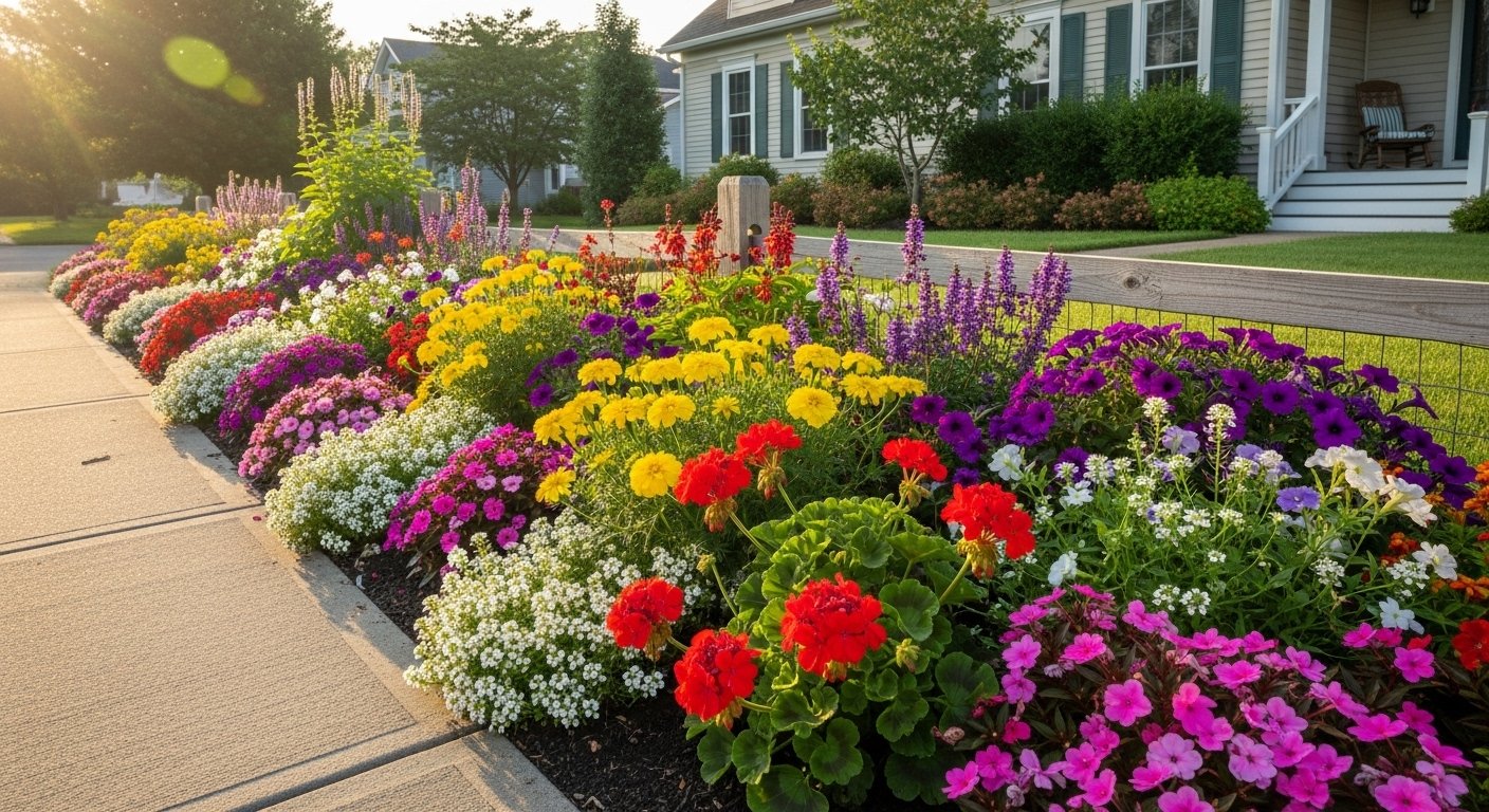 20 Easy Flower Bed Front Of House Diy for Any Home