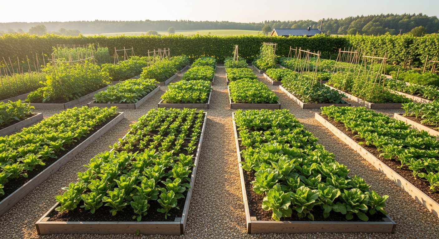 15 Best Vegetable Garden Layout Design to Try This Year