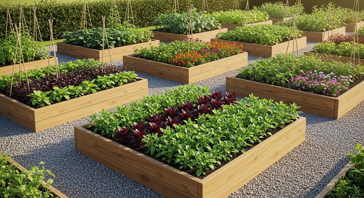 25 Fun Raised Bed Garden Layout Design You Need to See