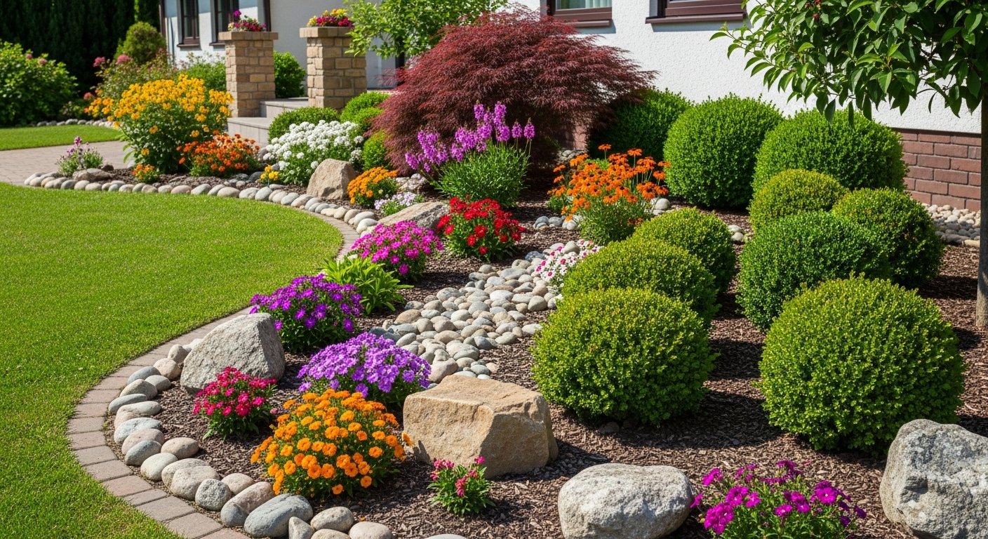20 Easy Front Of House Garden Ideas Low Maintenance