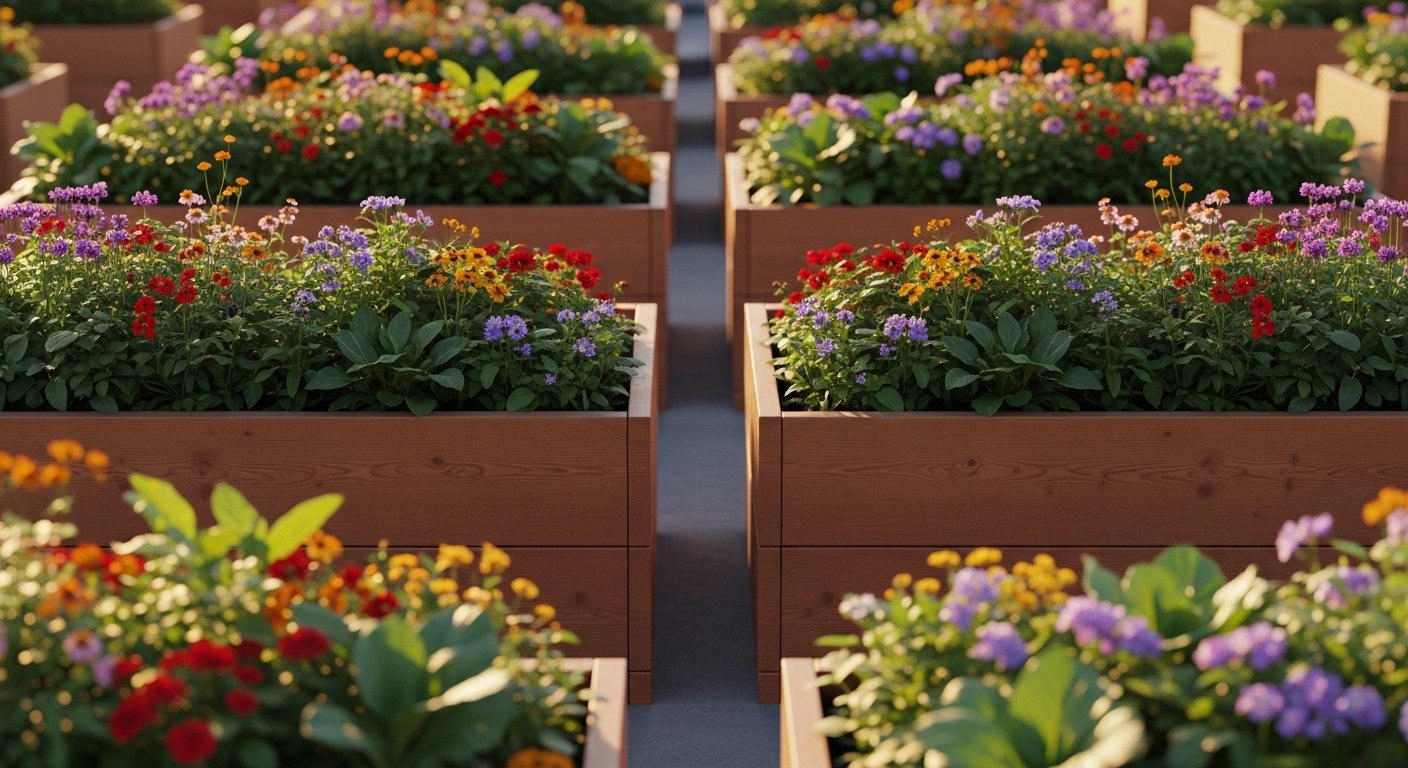 10 Fun Raised Garden Bed Layout Aesthetic for Beginners